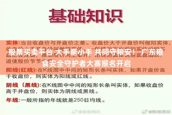 股票买卖平台 大手牵小手 共同守粮安！ 广东粮食安全守护者大赛报名开启