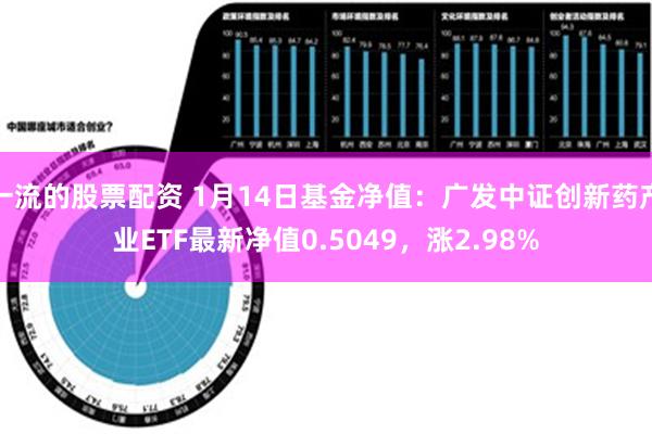 一流的股票配资 1月14日基金净值：广发中证创新药产业ETF最新净值0.5049，涨2.98%